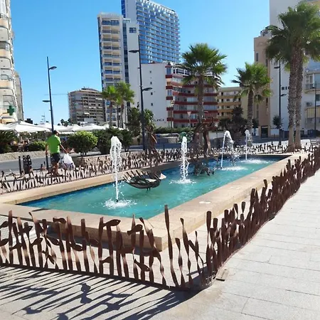 Ferienwohnung Atico Centrico, 50M De La Playa, Vista Al Mar, Wifi Fibra, Gran Terraza Calp Exterior foto