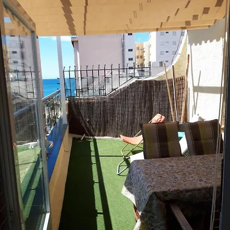Ferienwohnung Atico Centrico, 50M De La Playa, Vista Al Mar, Wifi Fibra, Gran Terraza Calp Exterior foto